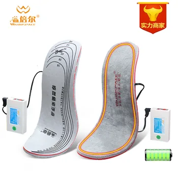 Winter Men Women Thermal Electric Heated Insole Outdoors Shock Absorption Charge Heating Eva Keep Warm Feet Insole Shoes Pad
Winter Men Women Thermal Electric Heated Insole Outdoors Shock Absorption Charge Heating Eva Keep Warm Feet Insole Shoes Pad