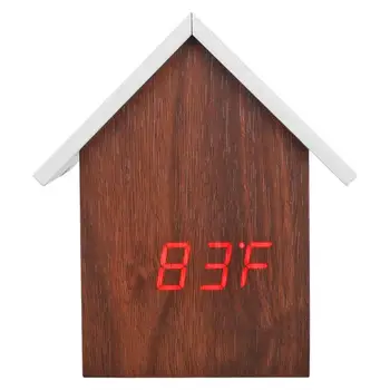 LED Digital Voice Control Alarm Clock Thermometer Desktop Snooze Table Clock Free Switching Celsius and Fahrenheit Display
LED Digital Voice Control Alarm Clock Thermometer Desktop Snooze Table Clock Free Switching Celsius and Fahrenheit Display