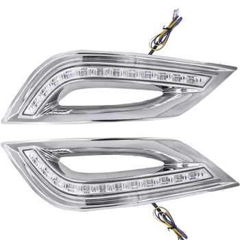 2pcs Auto DRL For Hyundai Sonata 8th 2011 2012 2013 LED Daytime Light Running Light Front Fog Lamp Day Light fog light
2pcs Auto DRL For Hyundai Sonata 8th 2011 2012 2013 LED Daytime Light Running Light Front Fog Lamp Day Light fog light