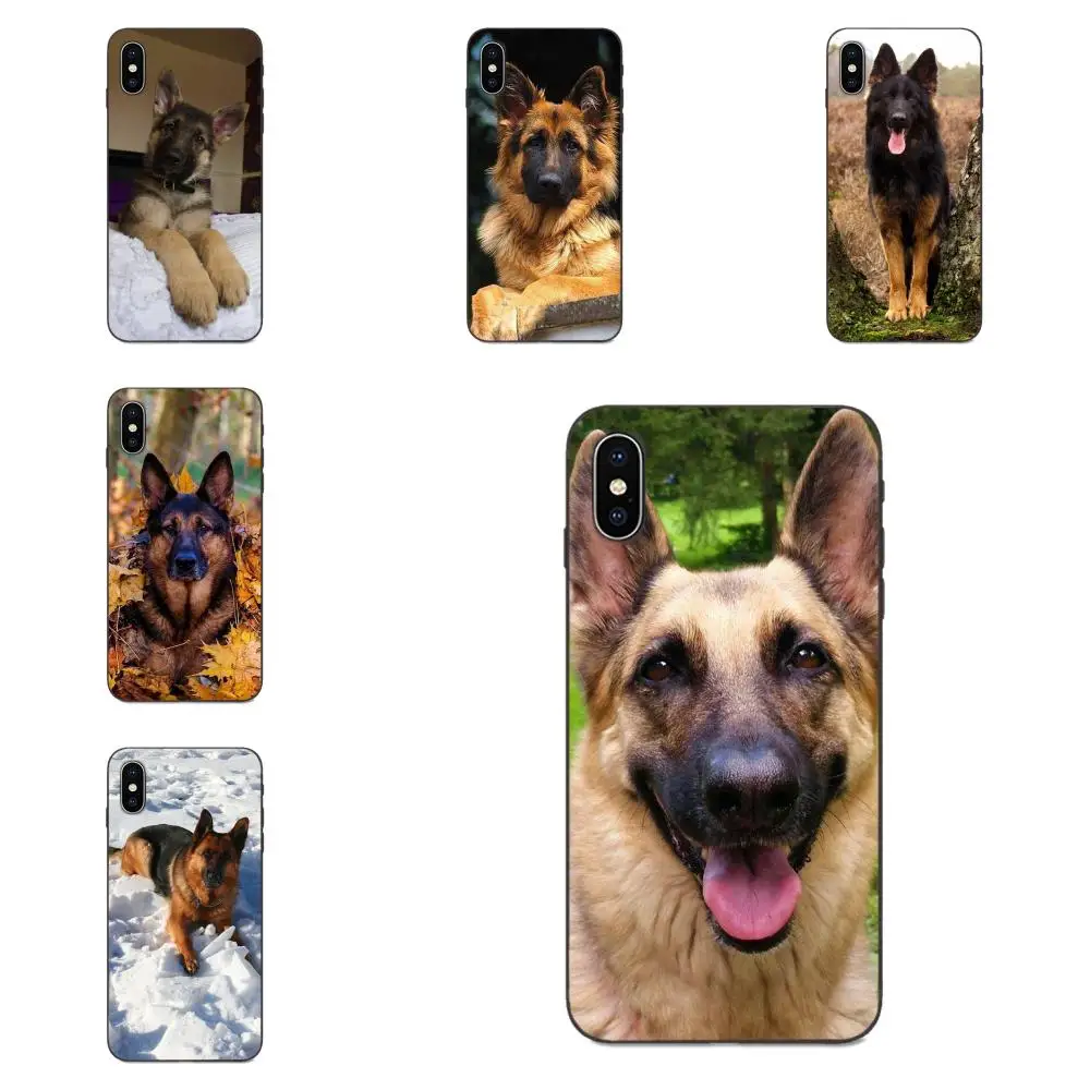 Hot German Shepherds For Galaxy A10S A20S A2 Core A30S A40S A50S A70S A90 5G M10 M30S M40 Note 10 Plus Soft TPU Design | Мобильные