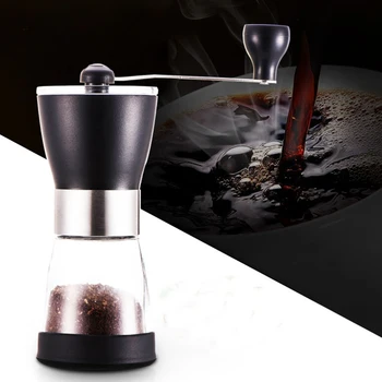 Hand Crank Manual Coffee Grinder Mill with Professional Grade Conical Ceramic Burr Coffee Machine
Hand Crank Manual Coffee Grinder Mill with Professional Grade Conical Ceramic Burr Coffee Machine