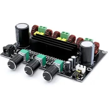 2*80W+100W Bluetooth 5.0 TPA3116D2 Power Subwoofer Amplifier Board 2.1 Channel Audio Stereo Equalizer AUX Class D Amp
2*80W+100W Bluetooth 5.0 TPA3116D2 Power Subwoofer Amplifier Board 2.1 Channel Audio Stereo Equalizer AUX Class D Amp