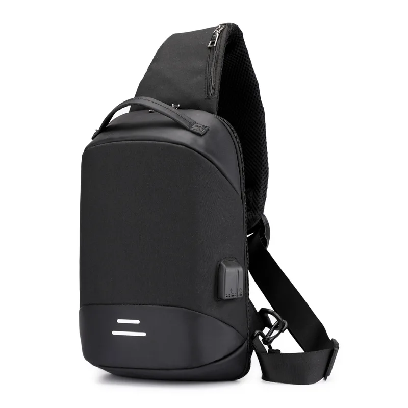 Casual Unisex Single Nylon Sling Chest Bags Polyester Flap Anti Theft Usb Charge Shoulder Bag
Casual Unisex Single Nylon Sling Chest Bags Polyester Flap Anti Theft Usb Charge Shoulder Bag
