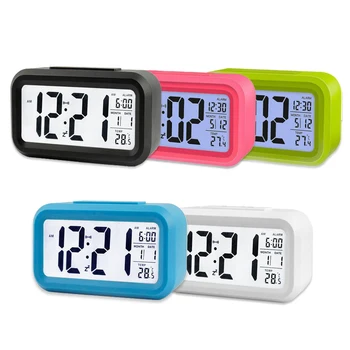 Smart Alarm Clock Snooze LED Digital Clocks Large Display With Blacklight Calendar Electronic Desk Clock Home Office Decor
Smart Alarm Clock Snooze LED Digital Clocks Large Display With Blacklight Calendar Electronic Desk Clock Home Office Decor