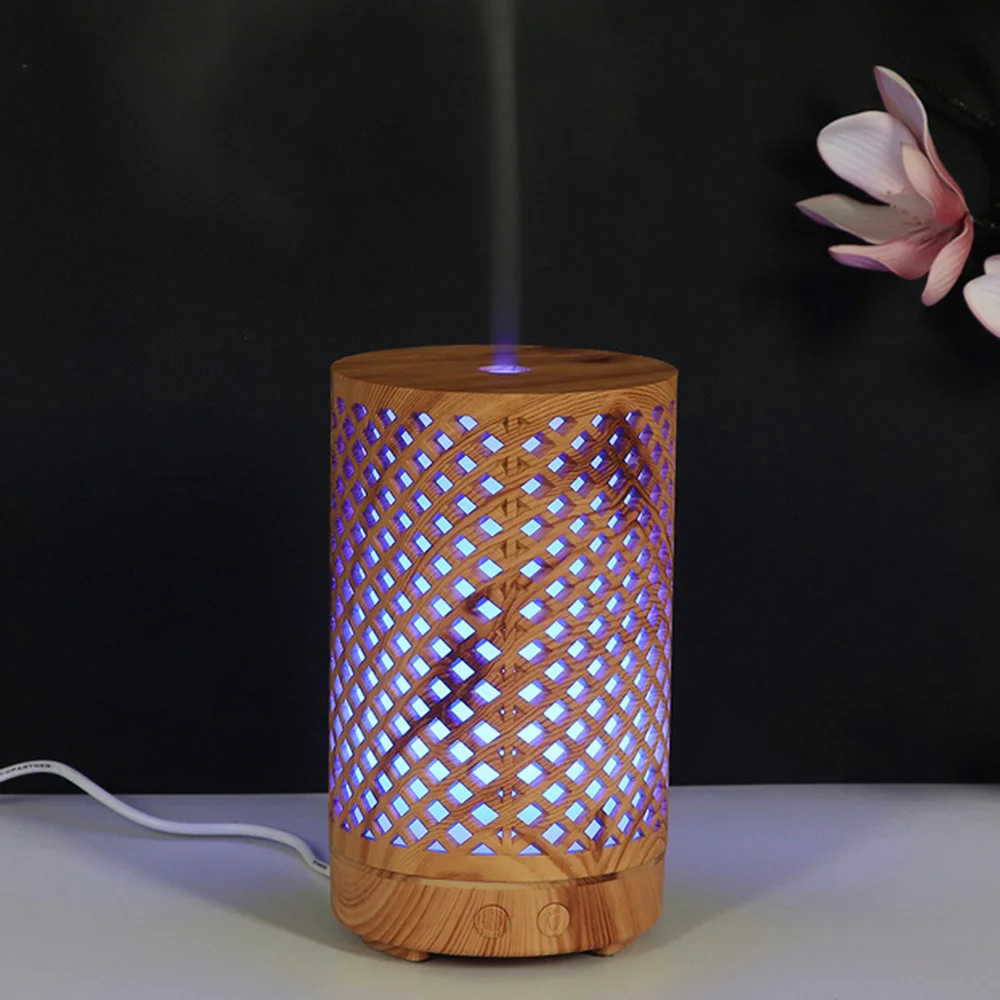 LISM 100ml Wood Grain Ultrasonic Air Humidifier Home Dampener Essential Oil Diffuser Silent Operation Aromatherapy Mist Maker
LISM 100ml Wood Grain Ultrasonic Air Humidifier Home Dampener Essential Oil Diffuser Silent Operation Aromatherapy Mist Maker