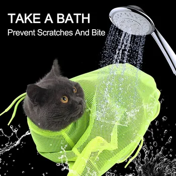 HOT Multifunction Cat Mesh Groomings Bath Bag No Scratching Biting Cat Pet Restraint Bag TI99
HOT Multifunction Cat Mesh Groomings Bath Bag No Scratching Biting Cat Pet Restraint Bag TI99