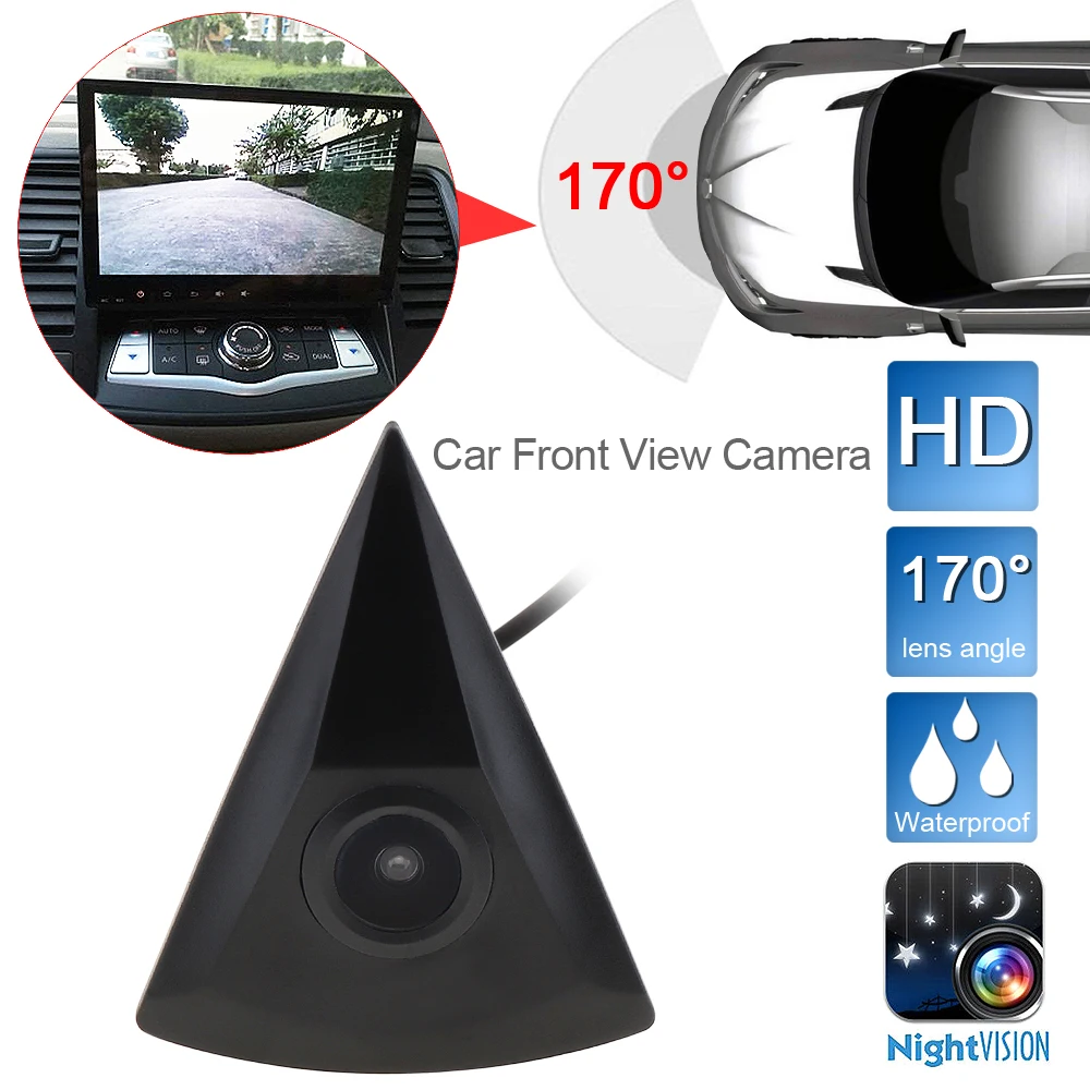 Car Front View Camera Fit for VW / Volkswagen / GOLF / Jetta / Passat / Polo / Tiguan Waterproof 170 Wide Degree Logo Embedded
Car Front View Camera Fit for VW / Volkswagen / GOLF / Jetta / Passat / Polo / Tiguan Waterproof 170 Wide Degree Logo Embedded