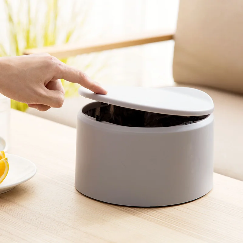 Scandinavian Style Trash Can Living Room Small Desktop Office Mini Home Kitchen Bomb Lid Trash Basket
Scandinavian Style Trash Can Living Room Small Desktop Office Mini Home Kitchen Bomb Lid Trash Basket