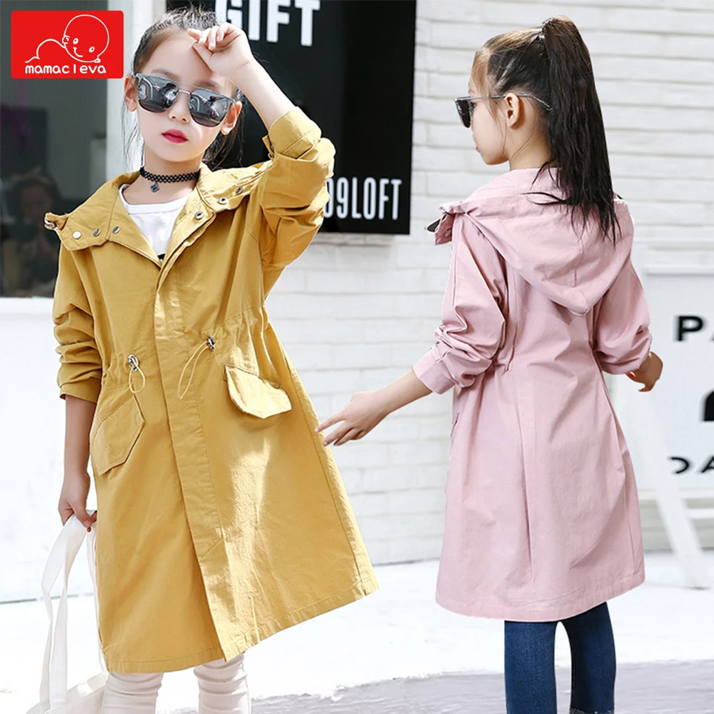 new autumn winter girls trench coat kids fashion hooded jackets children long windbreaker child casual outerwear
new autumn winter girls trench coat kids fashion hooded jackets children long windbreaker child casual outerwear