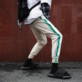 2019 Autumn And Winter New Retro European And American Style Lazy Loose Couple Side Tube Casual Pants 
2019 Autumn And Winter New Retro European And American Style Lazy Loose Couple Side Tube Casual Pants