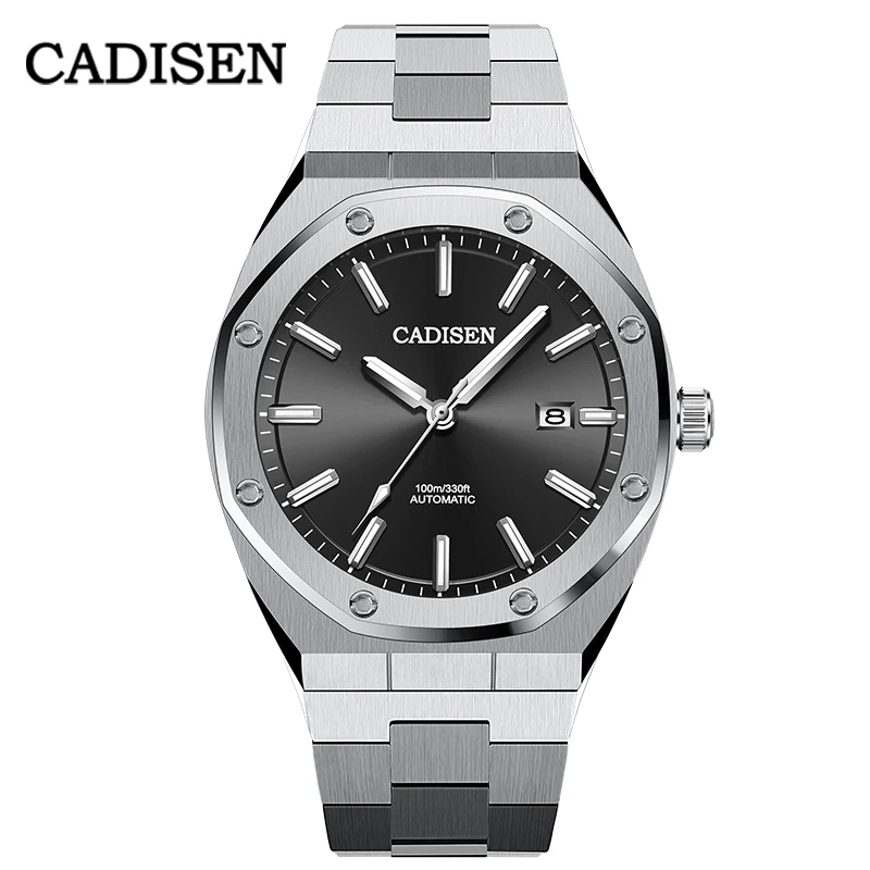 CADISEN Brand Men's Fashion Causal Mechanical Watches 100M Watherproof Automatic Stainless Steel Business Sport WristWatch
CADISEN Brand Men's Fashion Causal Mechanical Watches 100M Watherproof Automatic Stainless Steel Business Sport WristWatch