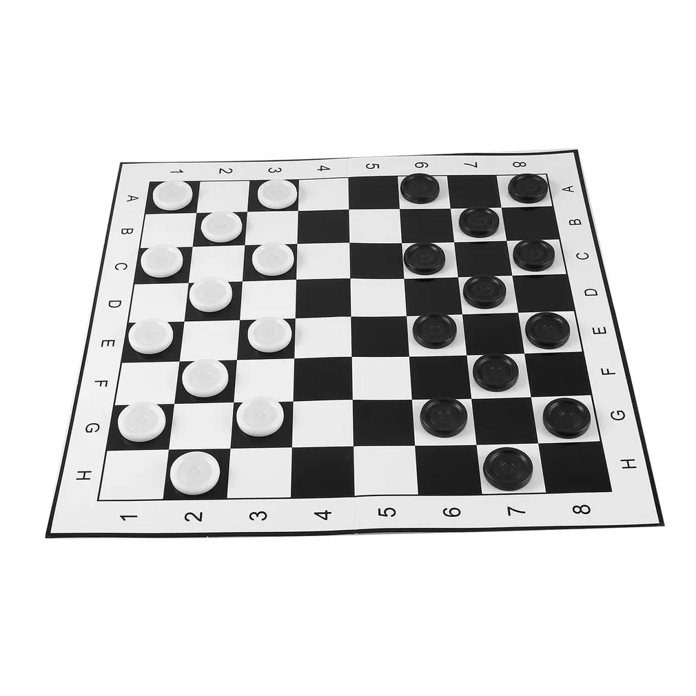 Large Size Plastic Checkers/Draughts Folding Chessboard International Chess Set Travel Board Game Competition Toy
Large Size Plastic Checkers/Draughts Folding Chessboard International Chess Set Travel Board Game Competition Toy