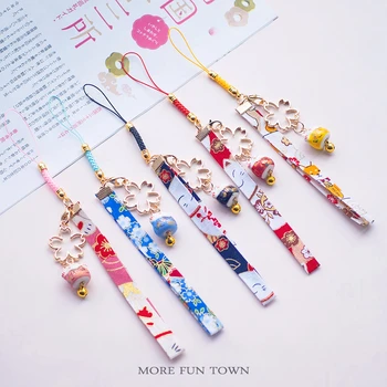 Cute Ceramics Maneki Neko Lucky Kawaii Cat Fortune Cat Sakura Keychain Key Chain Car Bag Pendent Mobile Accessories Women 
Cute Ceramics Maneki Neko Lucky Kawaii Cat Fortune Cat Sakura Keychain Key Chain Car Bag Pendent Mobile Accessories Women