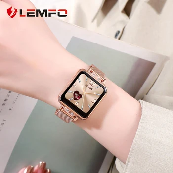 LEMFO Smart Watch Women Replacement Watch Face 1.22 Inch HD Screen Alloy Smart Watch for Women Gift Watch Women
LEMFO Smart Watch Women Replacement Watch Face 1.22 Inch HD Screen Alloy Smart Watch for Women Gift Watch Women