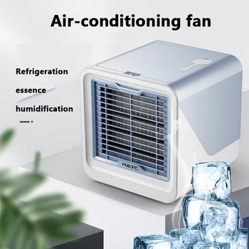 Mini air conditioner portable air cooler LED USB Cooler Fan Air Cooling Fan Rechargeable Desk fan Refrigeration humidification
Mini air conditioner portable air cooler LED USB Cooler Fan Air Cooling Fan Rechargeable Desk fan Refrigeration humidification