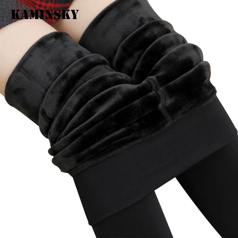 Kaminsky 2020 Модные женские осенне зимние леггинсы высокая эластичность и хорошее