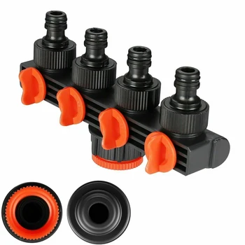Universal 4 Way Household Garden Water Separator Hose Pipe Splitter Valve Quick Connector Adapter For Irrigation
Universal 4 Way Household Garden Water Separator Hose Pipe Splitter Valve Quick Connector Adapter For Irrigation