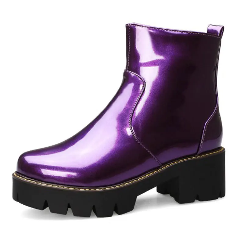 Women's Boots Spring Summer Winter Fashion Women's Shoes Platform Martin Boots Plus Size Patent Leather women shoes women boots
Women's Boots Spring Summer Winter Fashion Women's Shoes Platform Martin Boots Plus Size Patent Leather women shoes women boots