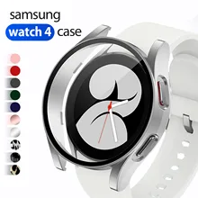 Tempered Glass+Matte Watch Cover for Galaxy Watch 4 Case 44mm 40mm,Bumper Full Screen Protector for Samsung Galaxy Watch4
Tempered Glass+Matte Watch Cover for Galaxy Watch 4 Case 44mm 40mm,Bumper Full Screen Protector for Samsung Galaxy Watch4