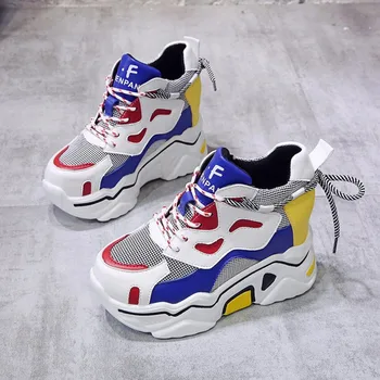 Lans Women Training Sneakers Height Increasing Mesh Breathable Girls Shoes Brand Wedges Sneakers Platform Running Shoes Woman
Lans Women Training Sneakers Height Increasing Mesh Breathable Girls Shoes Brand Wedges Sneakers Platform Running Shoes Woman