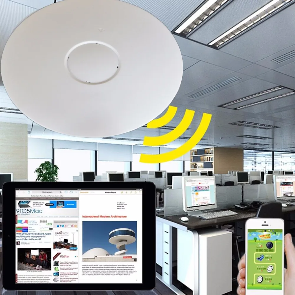 2016 new Ceiling-Mount 300 Mbps Wireless Access Point PoE Access White KF-APCP20N300M
2016 new Ceiling-Mount 300 Mbps Wireless Access Point PoE Access White KF-APCP20N300M