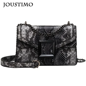 Vintage Serpentine Bags For Women Leather Handbag 2020 Snake Print Chain Hasp Square Purse Female Casual Shoulder Messenger Bag
Vintage Serpentine Bags For Women Leather Handbag 2020 Snake Print Chain Hasp Square Purse Female Casual Shoulder Messenger Bag