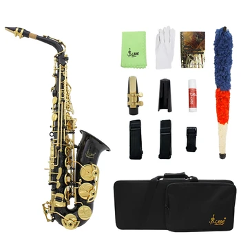 SEWS-SLADE Eb Alto Saxophone Brass E Flat Sax 82Z Key Type Woodwind Instrument with Case Brush Cloth Gloves
SEWS-SLADE Eb Alto Saxophone Brass E Flat Sax 82Z Key Type Woodwind Instrument with Case Brush Cloth Gloves