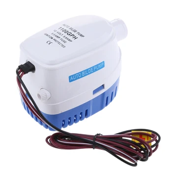 Electric Bilge Water Pump 12V, 1100GPH For Submersible Auto Pump With Float Switch for Boat Marine Bait Tank Fish
Electric Bilge Water Pump 12V, 1100GPH For Submersible Auto Pump With Float Switch for Boat Marine Bait Tank Fish