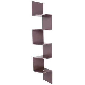 Wood Corner 5 tiers Wall Shelf Wooden Shelves Wooden Mount Rack Home Furniture Walnut
Wood Corner 5 tiers Wall Shelf Wooden Shelves Wooden Mount Rack Home Furniture Walnut