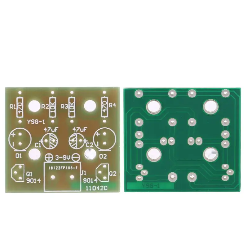 1Set Electronic DIY Making Kits Breathing Light Repair Parts Flashing Lamp Electronic Circuit Board Tools