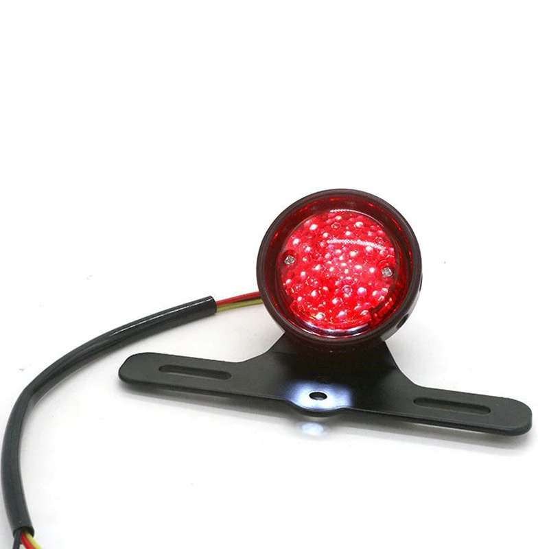 12В светодиодный мото задний светильник s мотоциклетный стоп-стоп кафе гонщик для