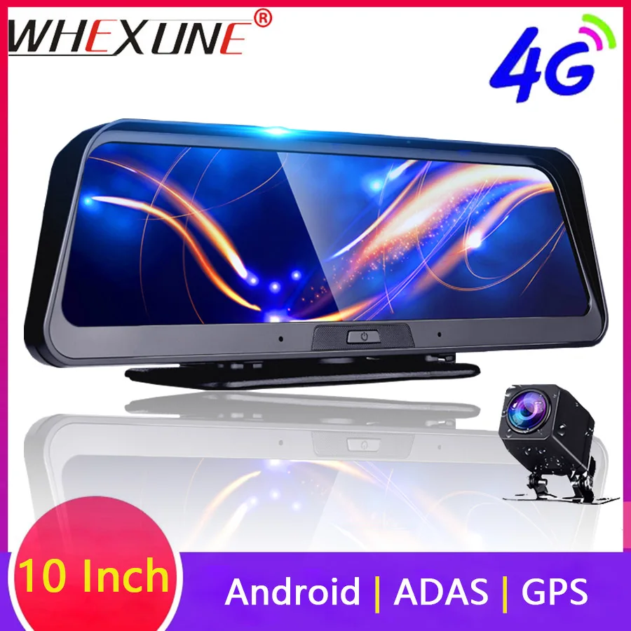 WHEXUNE 4G Car DVR ADAS Android Smart rearview mirror navigation Video Recorder car dvr with two cameras APP Remote Monitor 1080
WHEXUNE 4G Car DVR ADAS Android Smart rearview mirror navigation Video Recorder car dvr with two cameras APP Remote Monitor 1080