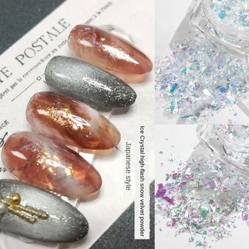 Net Red Nail Art Ice Crystal Purple Snow Velvet Powder Magic Color High Flash Polarized Diamond Brocade Powder Nail Thin Patch
Net Red Nail Art Ice Crystal Purple Snow Velvet Powder Magic Color High Flash Polarized Diamond Brocade Powder Nail Thin Patch