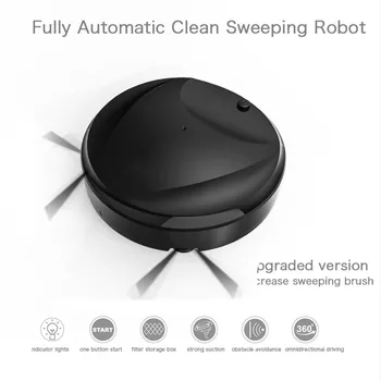 Robot Vacuum Smart Cleaner Floor Sweeping Intelligent Rechargeable Robot Dust Catcher Strong Suction Cleaner Smart Home
Robot Vacuum Smart Cleaner Floor Sweeping Intelligent Rechargeable Robot Dust Catcher Strong Suction Cleaner Smart Home