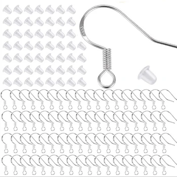 400 PCS/200Pairs Earring Hooks,Hypo-Allergenic Fish Earring Hooks Earwires for Jewelry Making DIY
400 PCS/200Pairs Earring Hooks,Hypo-Allergenic Fish Earring Hooks Earwires for Jewelry Making DIY
