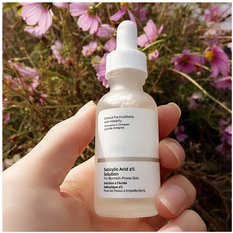 Salicylic Acid 2% Ordinary Solution Essence 30mL Exfoliating Eliminate Acne Acne Pores Unclog Improve Skin Smooth And Clear
Salicylic Acid 2% Ordinary Solution Essence 30mL Exfoliating Eliminate Acne Acne Pores Unclog Improve Skin Smooth And Clear