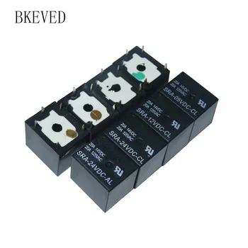 5PCS/LOT Relay SRA-12VDC-AL SRA-05VDC-AL SRA-24VDC-AL Relays 4PINS 12v 5v 24v DC High Quality
5PCS/LOT Relay SRA-12VDC-AL SRA-05VDC-AL SRA-24VDC-AL Relays 4PINS 12v 5v 24v DC High Quality