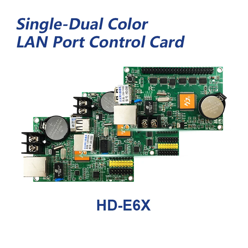 Async single & dual color control card Huidu E62 E63 E64 controller for Moscow LED adversting message board
Async single & dual color control card Huidu E62 E63 E64 controller for Moscow LED adversting message board