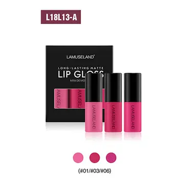 3.5g*3PCS Matte Lipstick Set 15 Colors Liquid Lipstick Lip Tint Matte Velvet 24h Long Lasting Non-stick Cup Lip Makeup
3.5g*3PCS Matte Lipstick Set 15 Colors Liquid Lipstick Lip Tint Matte Velvet 24h Long Lasting Non-stick Cup Lip Makeup