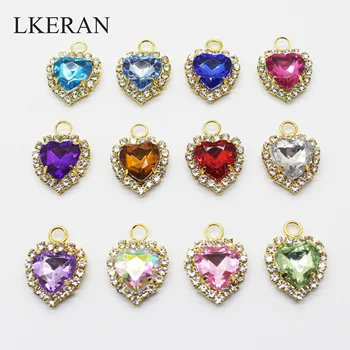 Factory Outlet New 10PCS/lot 18mm Acrylic Heart-shaped Add circle Rhinestone Button Gold Flatback for Can Mix Colors
Factory Outlet New 10PCS/lot 18mm Acrylic Heart-shaped Add circle Rhinestone Button Gold Flatback for Can Mix Colors