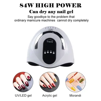 Nail Dryer UV LED Nail Lamp For All Gel Nail Polish With Automatic Sensor LCD Display Nail Art Machines
Nail Dryer UV LED Nail Lamp For All Gel Nail Polish With Automatic Sensor LCD Display Nail Art Machines