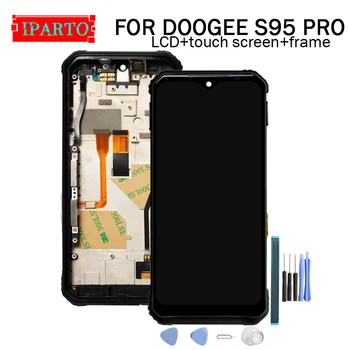6.3 inch DOOGEE S95 PRO LCD Display+Touch Screen Digitizer +Frame Assembly 100% Original LCD+Touch Digitizer for S95 PRO 
6.3 inch DOOGEE S95 PRO LCD Display+Touch Screen Digitizer +Frame Assembly 100% Original LCD+Touch Digitizer for S95 PRO