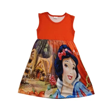 Baby girl's dresses with cartoon prints kids clothing
Baby girl's dresses with cartoon prints kids clothing