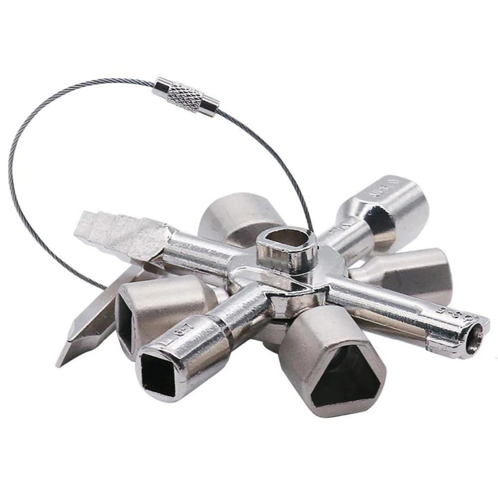 Multifunctional Marine Tools Key Universal Control Cabinet Key Torque Wrenches Cross Key Train Door Key Tools
Multifunctional Marine Tools Key Universal Control Cabinet Key Torque Wrenches Cross Key Train Door Key Tools