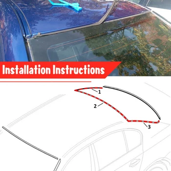 For BMW E60 5 Series 525i 530i 2003-2010 Seal Trim Rear Upper Windshield Rubber Hot Sale
For BMW E60 5 Series 525i 530i 2003-2010 Seal Trim Rear Upper Windshield Rubber Hot Sale