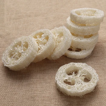 50pcs Soap Stand Natural Loofah Slice Spa Bath Facial Kitchen Accessories Soap Drain Rack 
50pcs Soap Stand Natural Loofah Slice Spa Bath Facial Kitchen Accessories Soap Drain Rack