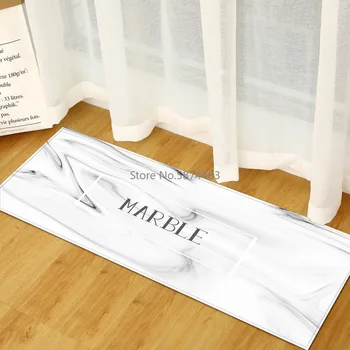 Kitchen Mat Entrance Doormat Bedroom Hallway Floor Decoration Carpet Bathroom Non-slip Mat 3D Marble Pattern Home Long Strip Rug
Kitchen Mat Entrance Doormat Bedroom Hallway Floor Decoration Carpet Bathroom Non-slip Mat 3D Marble Pattern Home Long Strip Rug