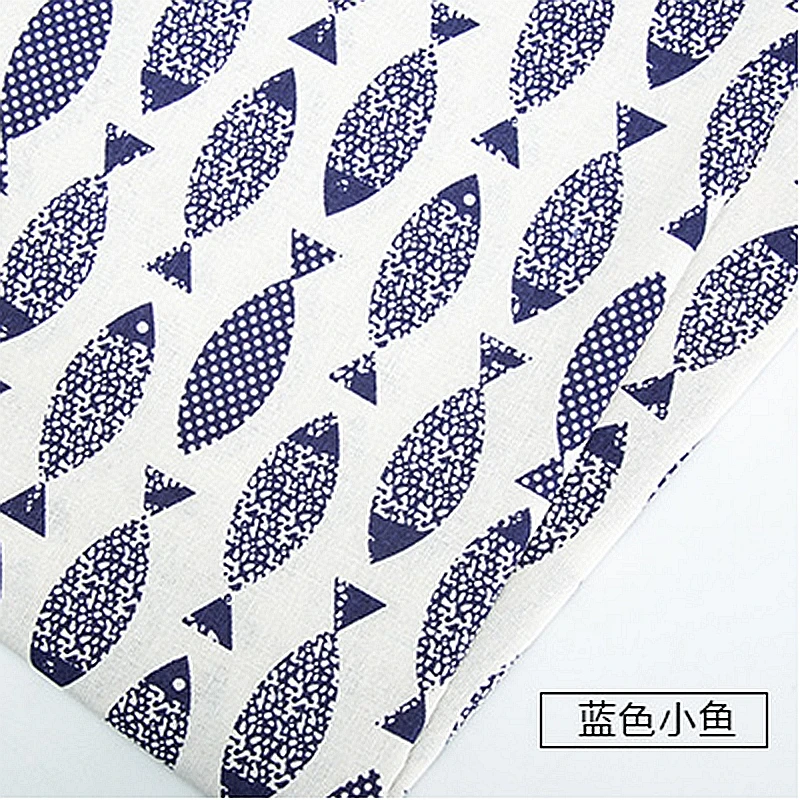 Japanese-style fishes canvas Polyester and linen printed fabric for sewing tablecloth and cushion K97
Japanese-style fishes canvas Polyester and linen printed fabric for sewing tablecloth and cushion K97