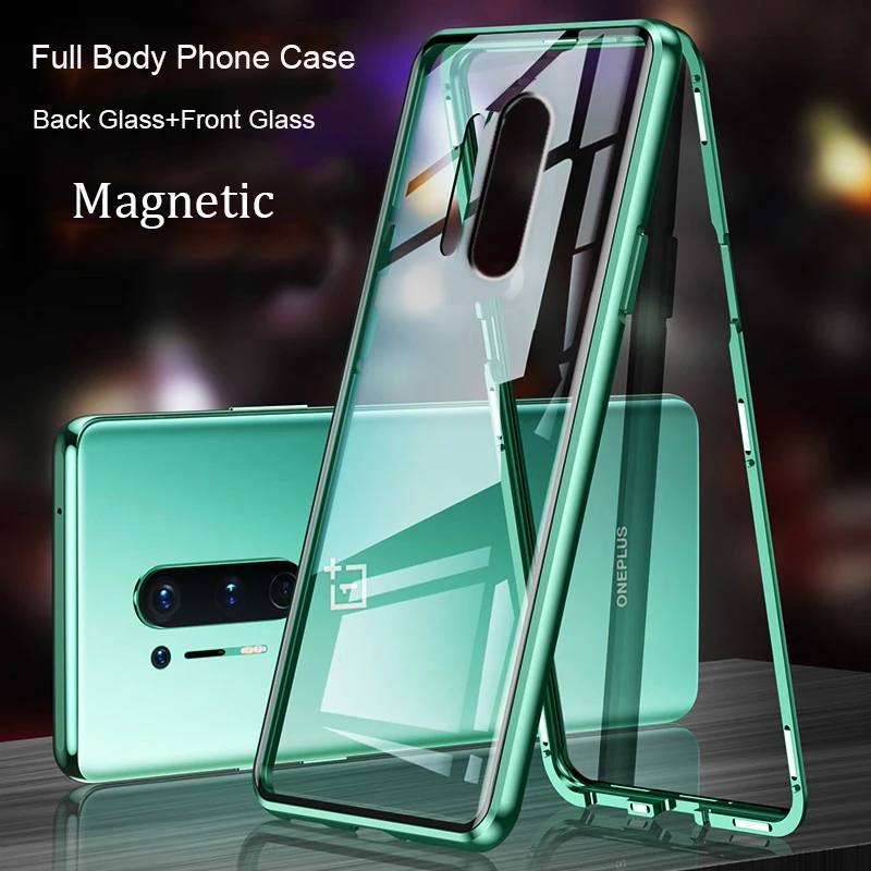 For Oneplus 8 Pro Magnetic Case Oneplus8 Front+Back double-sided Tempered Glass Case for Oneplus 7T 7 Pro 6 6T Metal Bumper Case
For Oneplus 8 Pro Magnetic Case Oneplus8 Front+Back double-sided Tempered Glass Case for Oneplus 7T 7 Pro 6 6T Metal Bumper Case
