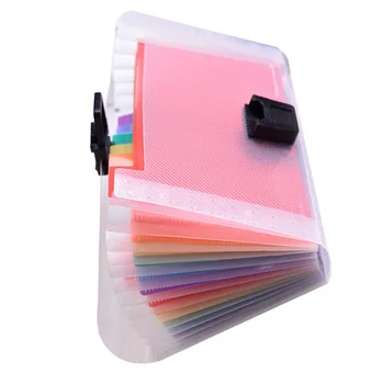 13 Pockets Large Capacity Rainbow Accordian File Organizer A6 Portable Box Document Stand Bag for Girls School
13 Pockets Large Capacity Rainbow Accordian File Organizer A6 Portable Box Document Stand Bag for Girls School